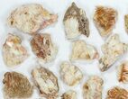 Lot: Pink Blade Barite With Vanadinite - ~ Pieces #77151-2